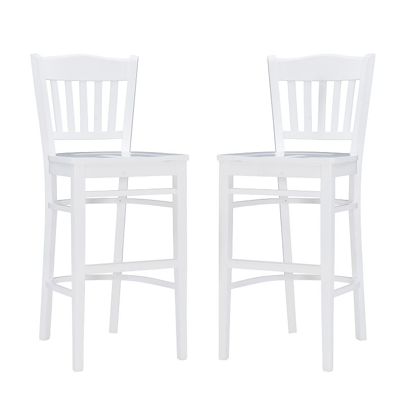 Linon Maryah Barstool 2-piece Set