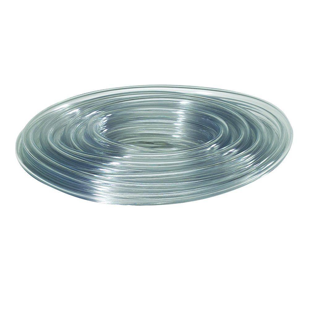 Everbilt 1-58 in. O.D. x 1-14 in. I.D. x 24 in. Clear PVC Vinyl Tube HKP001-PVC019