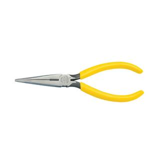 Klein Tools 7 in. Standard Long Nose Side Cutting Pliers D203-7