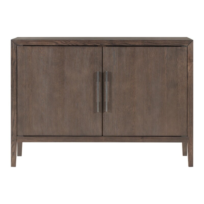 Wooden Buffets Storage Cabinet with 2 Metal handles Sideboard with 2 Doors