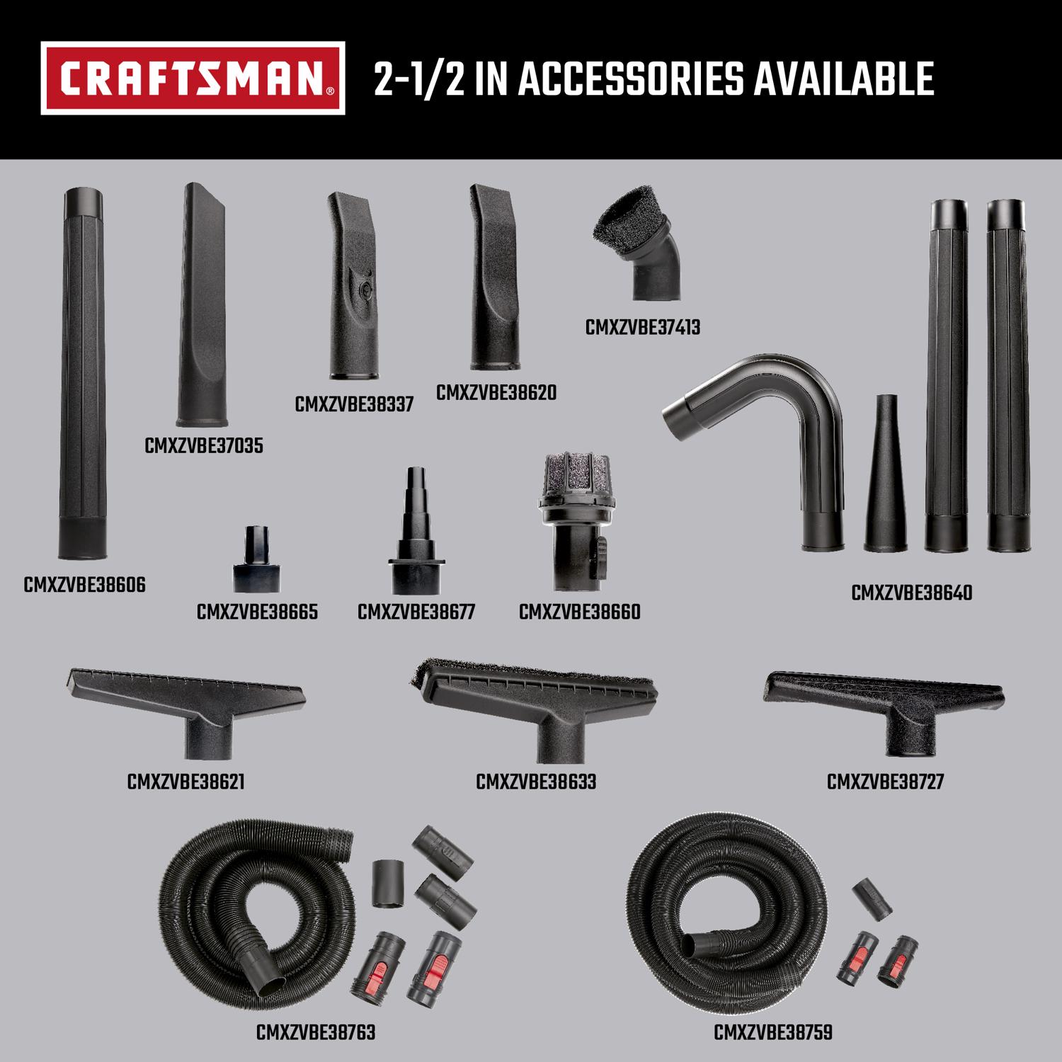 Craftsman 3 in. L X 3 in. W X 2-1/2 in. D Car Nozzle 1 pc