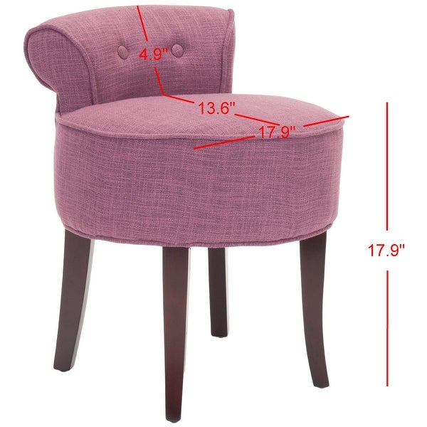 Safavieh Rochelle Rose Vanity Chair