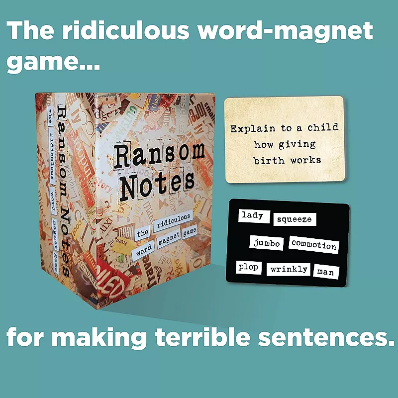 Front Porch Classics Ransom Notes The Ridiculous Word Magnet Game