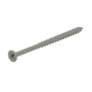 Grip-Rite #8 x 2-12 in. Philips Bugle-Head Sharp Point Polymer Coated Exterior Screw (5 lbs.-Pack) PTN212S5