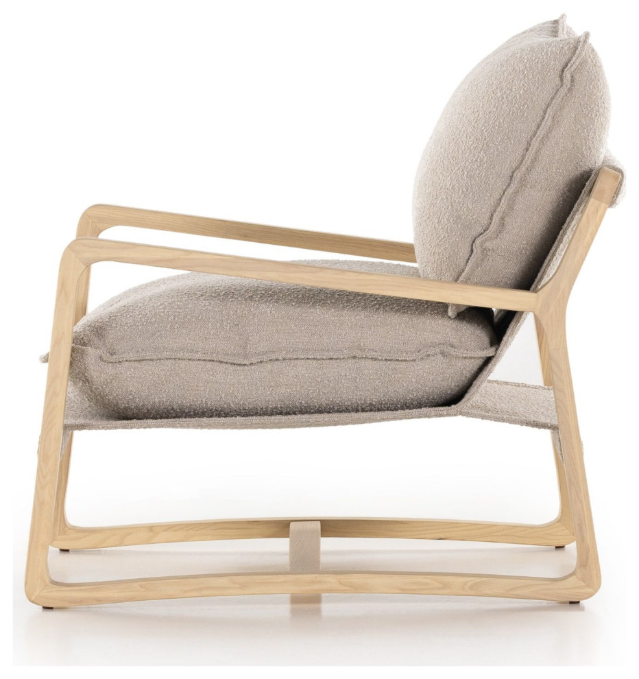 Ace Knoll Sand Chair   Midcentury   Armchairs And Accent Chairs   by Zin Home  Houzz