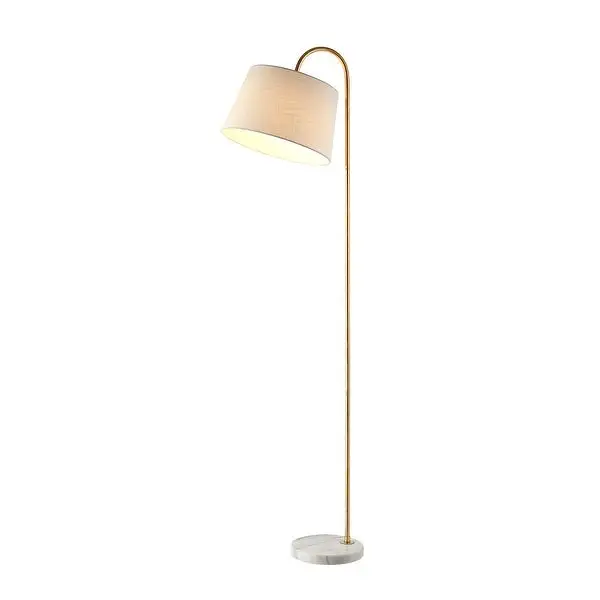 SAFAVIEH Lighting 69-inch Dacey Curved Arc Floor Lamp - 20