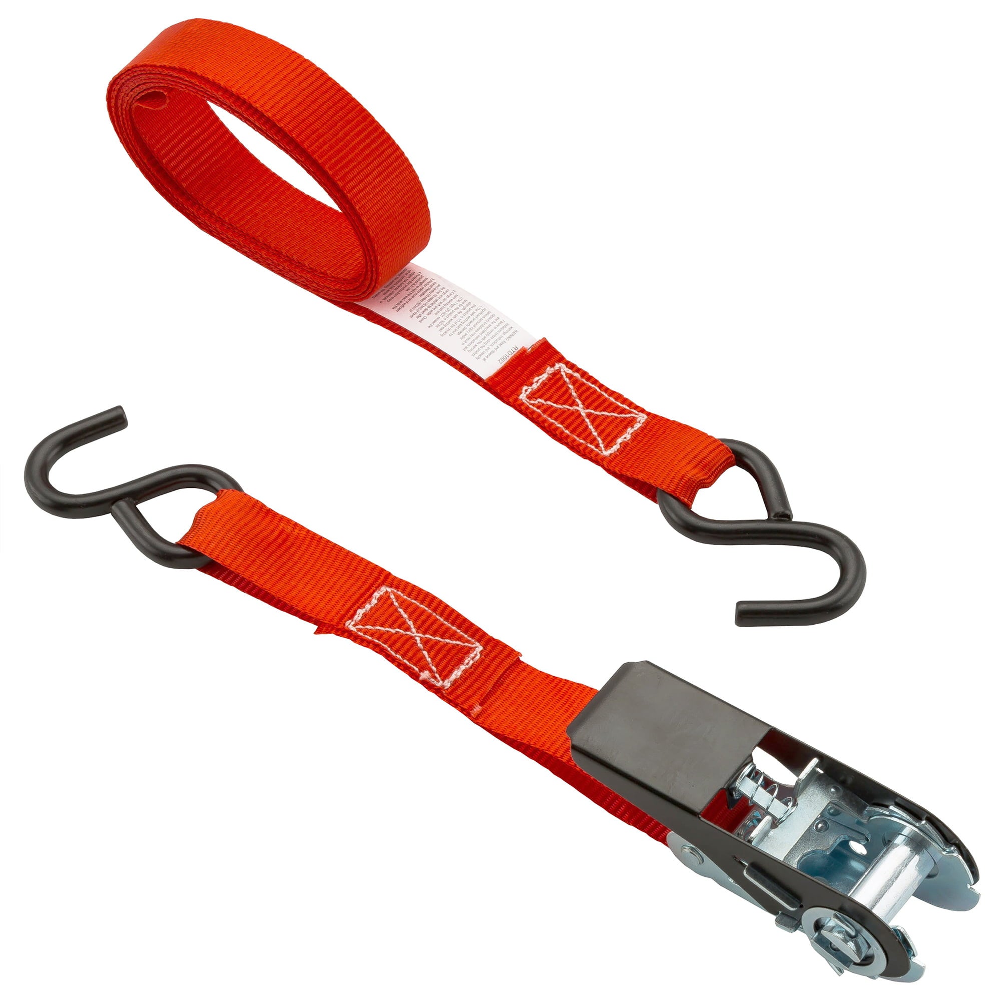 Hyper Tough 10 Feet Steel Ratchet Tie Down, 300 lbs