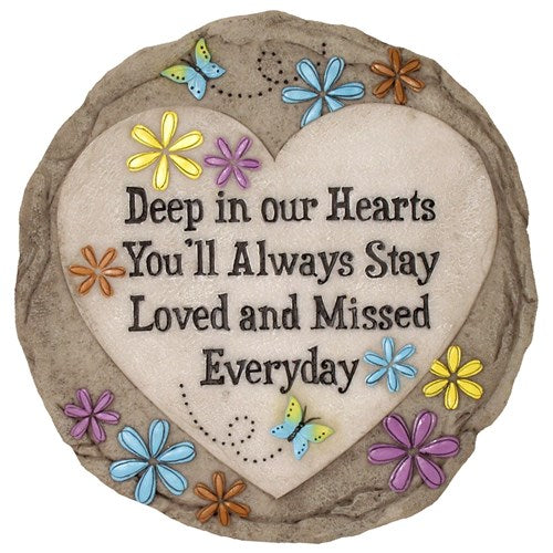 Spoontiques 13372 Deep In Our Hearts Stepping Stone 13372 Deep In Our Hearts Stepping Stone