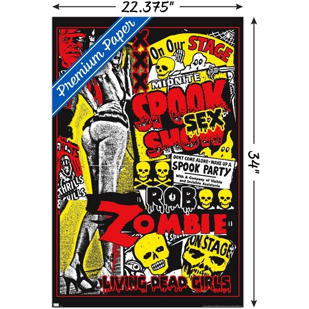 Trends International Rob Zombie Living Dead Girls Unframed Wall Poster Prints