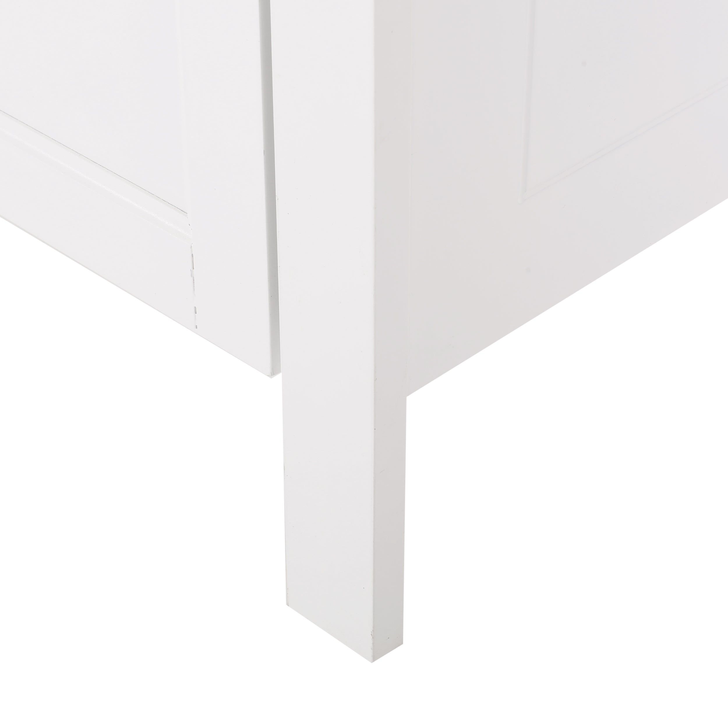 Meader Modern Bathroom Floor Storage Cabinet with Drawer