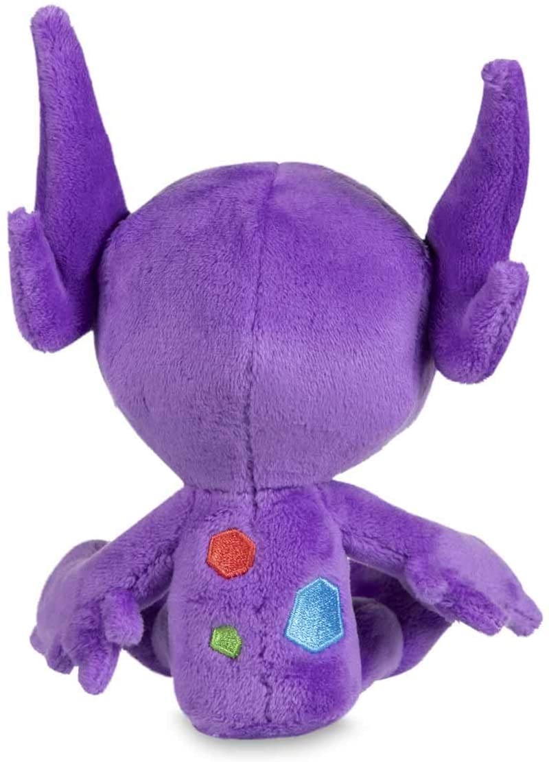 Pokemon Center: Sitting Cuties Sableye Poke Plush， 6 Inch