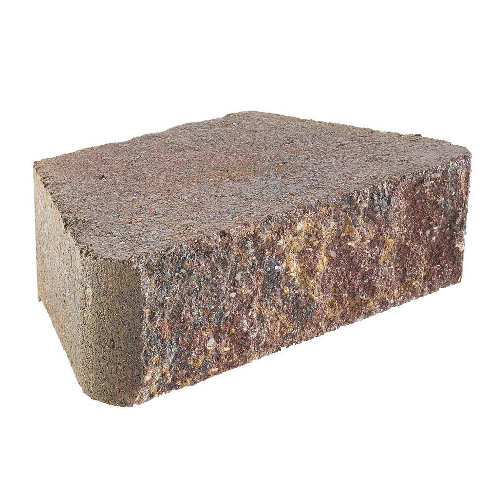 Pavestone 3 in. x 10 in. x 6 in. Sierra Blend Concrete Retaining Wall Block 80777