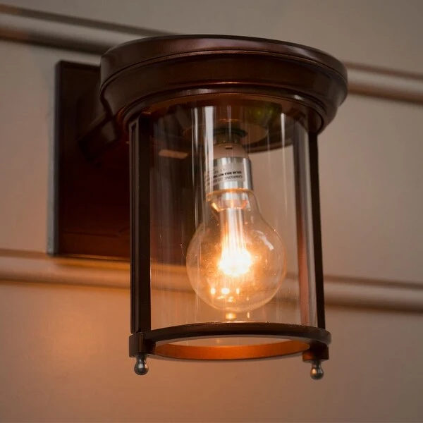 Grayton Solar Coach Lantern - Wall Mount - 3 Color Options by Havenside Home