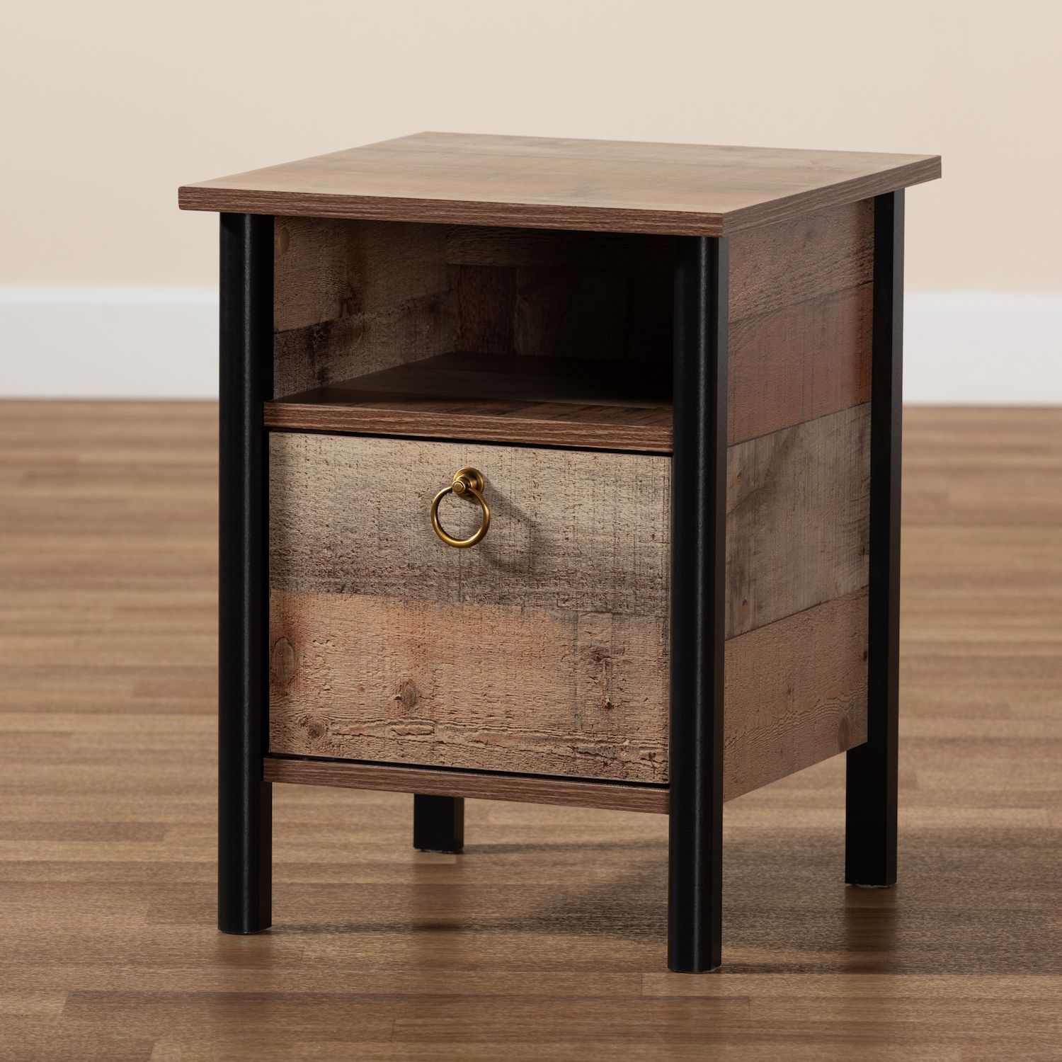 Baxton Studio Vaughan Nightstand