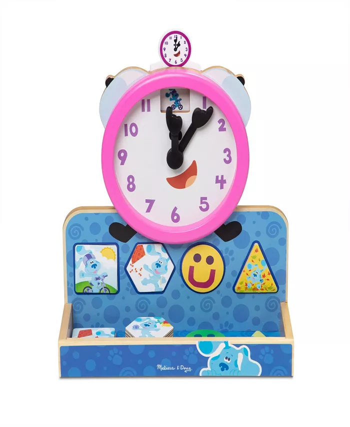 Melissa and Doug Blues Clues You Tickety Tock Magnetic Clock  31 Piece