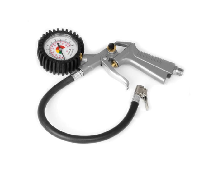 Performance Tool Tire Inflator with Dial Gauge - M521