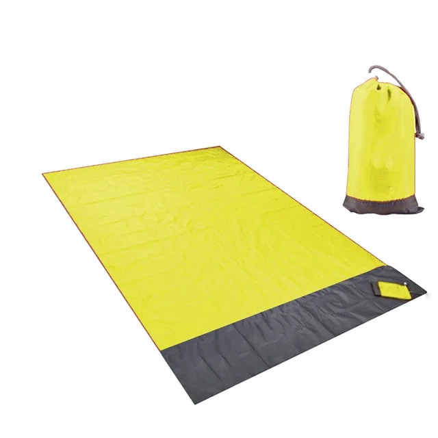 hot sale outdoor portable foldable customise sand free beach picnic camping mat