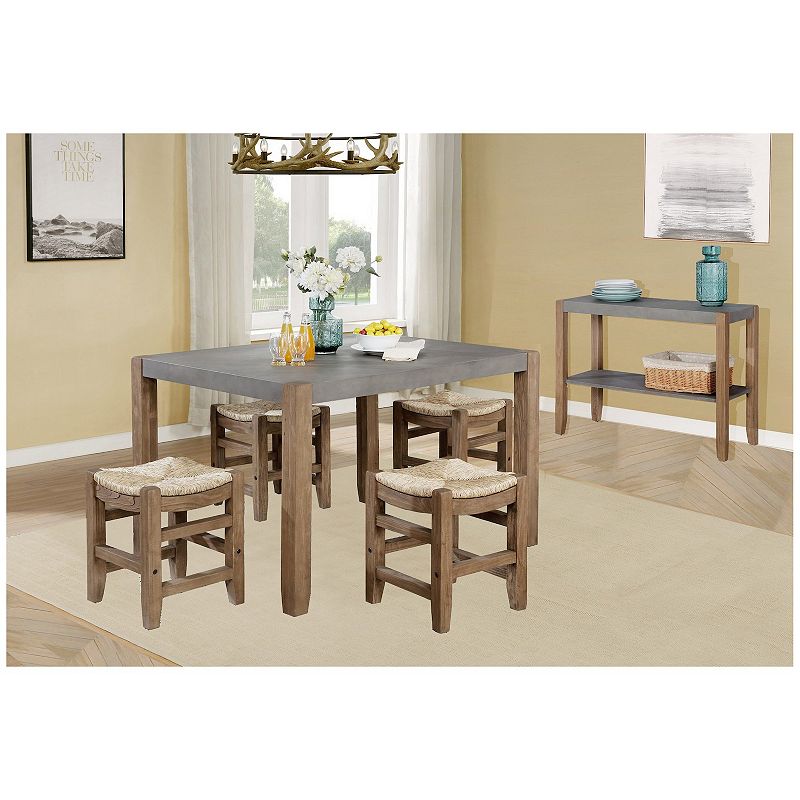 Alaterre Furniture Newport Dining Table 6-piece Set