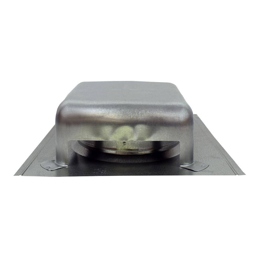 Air Vent 40 sq. in. NFA Galvanized Slant-Top Roof Louver Static Vent in Mill RVG40ML