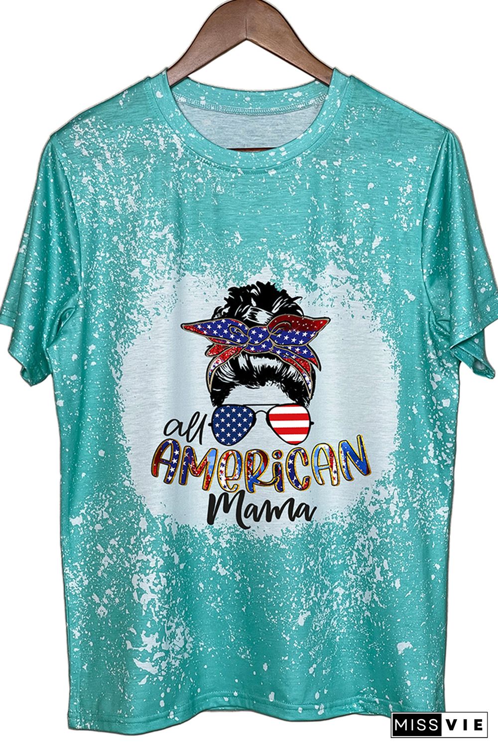 All American Mama Graphic Tee Wholesale