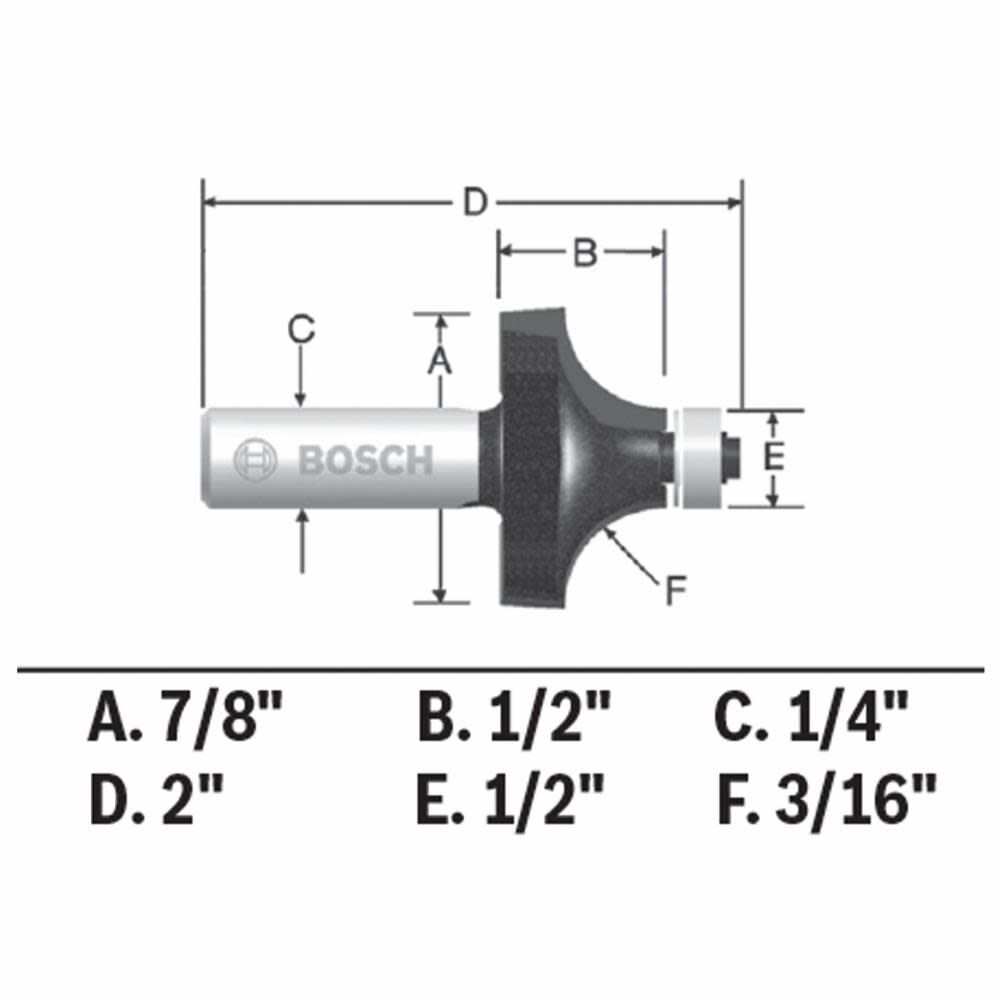 Bosch 3/16