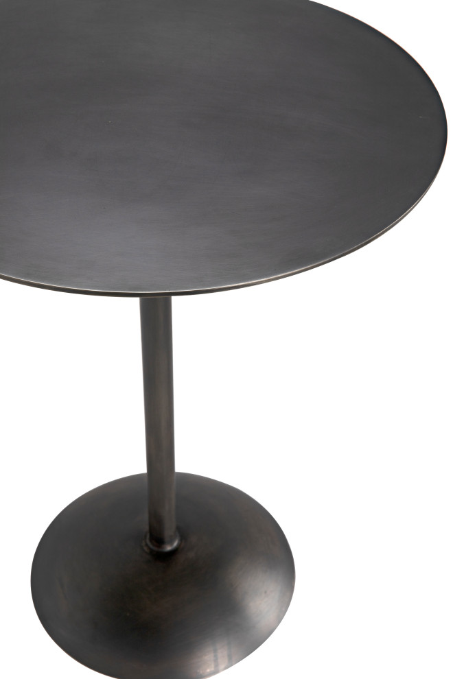 Felix Side Table  Gun Metal Finish   Industrial   Side Tables And End Tables   by Noir  Houzz