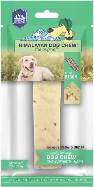 Himalayan Pet Supply Bacon Dog Treat， Medium