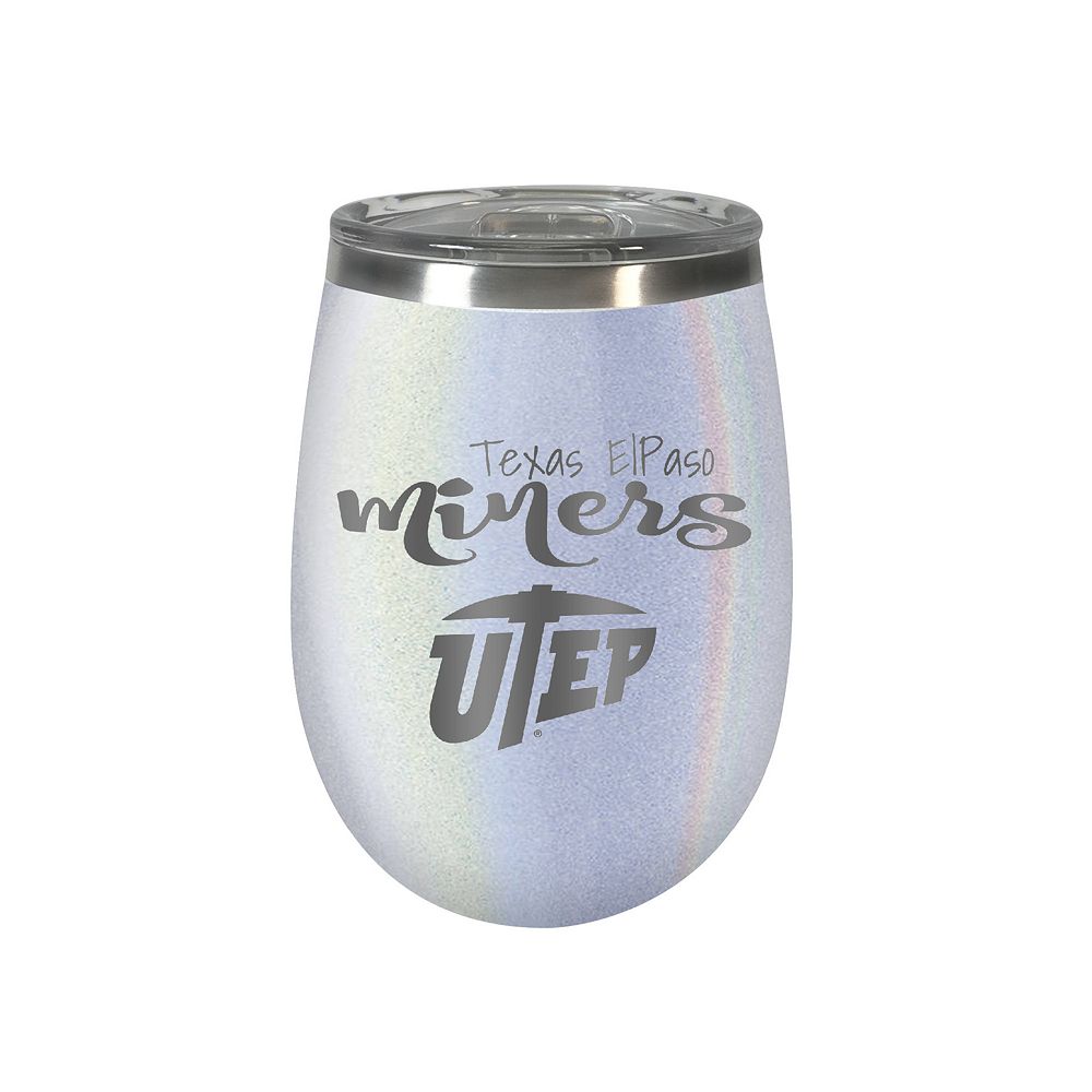 UTEP Miners Opal Finish Wine Tumbler