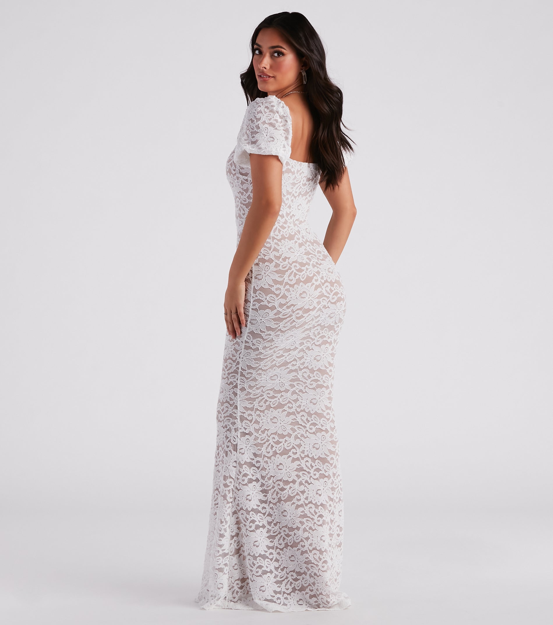 Joselyn Formal Lace Mermaid Long Dress