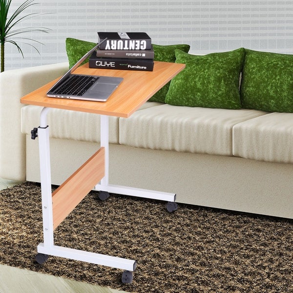 Large-Size Portable Multi-Purpose Computer Desk Side Table Baffler