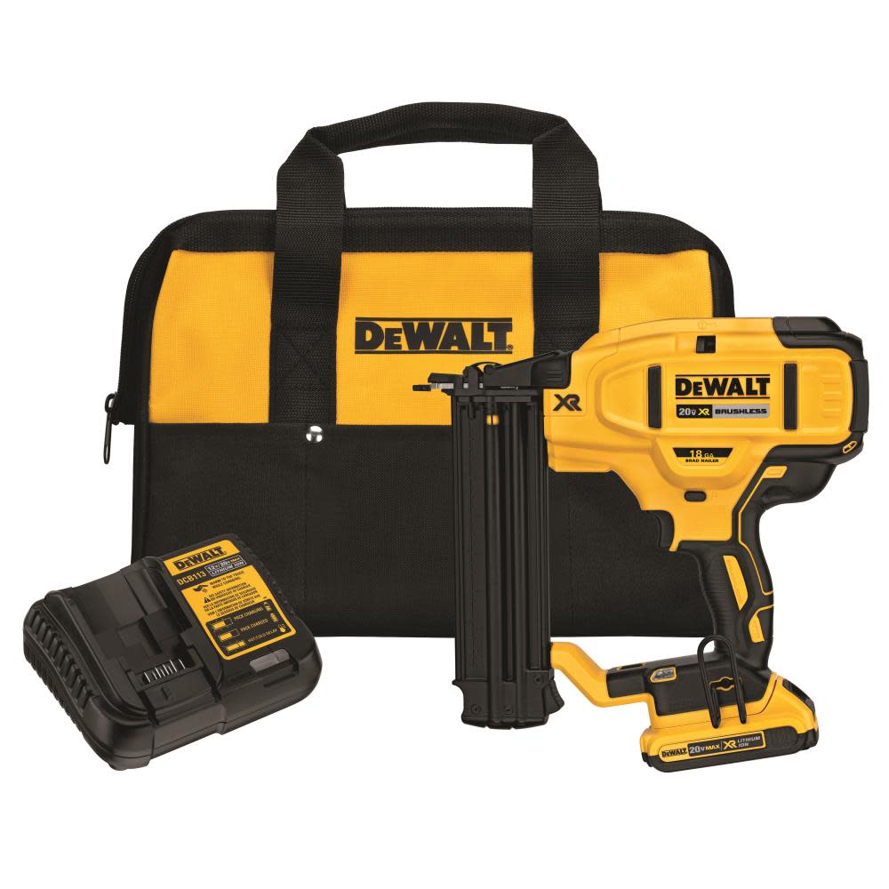 20 V MAX* XR 18 Gauge Brad Nailer Kit ;