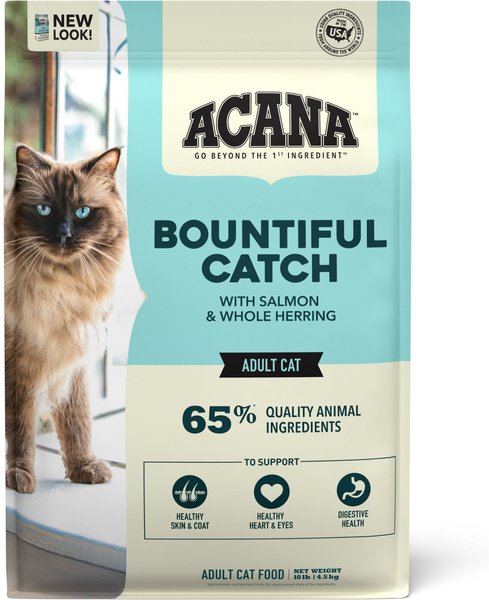 ACANA Bountiful Catch High-Protein Adult Dry Cat Food