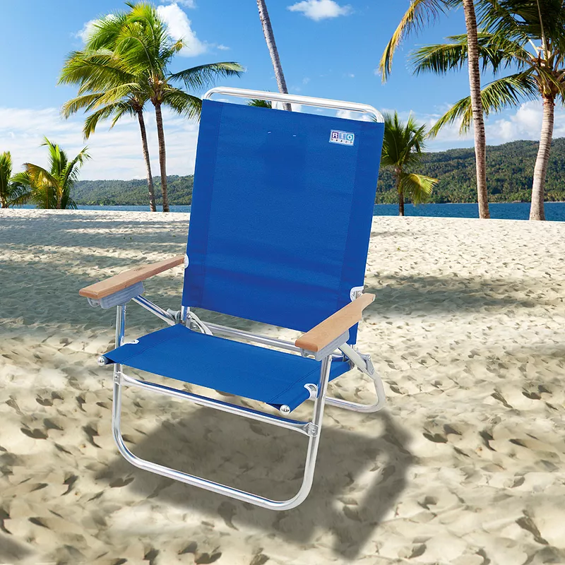 Rio Brands Easy In and Out Beach Chair