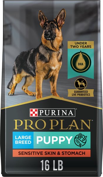 Purina Pro Plan Development Sensitive Skin and Stomach Salmon and Rice Large Breed Dry Puppy Food