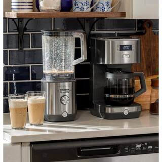 GE Stainless Steel Drip Coffee Maker with 12 Cup Glass Carafe G7CDAASSPSS