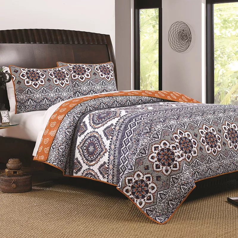 Greenland Home Fashions Medina Quilt Set