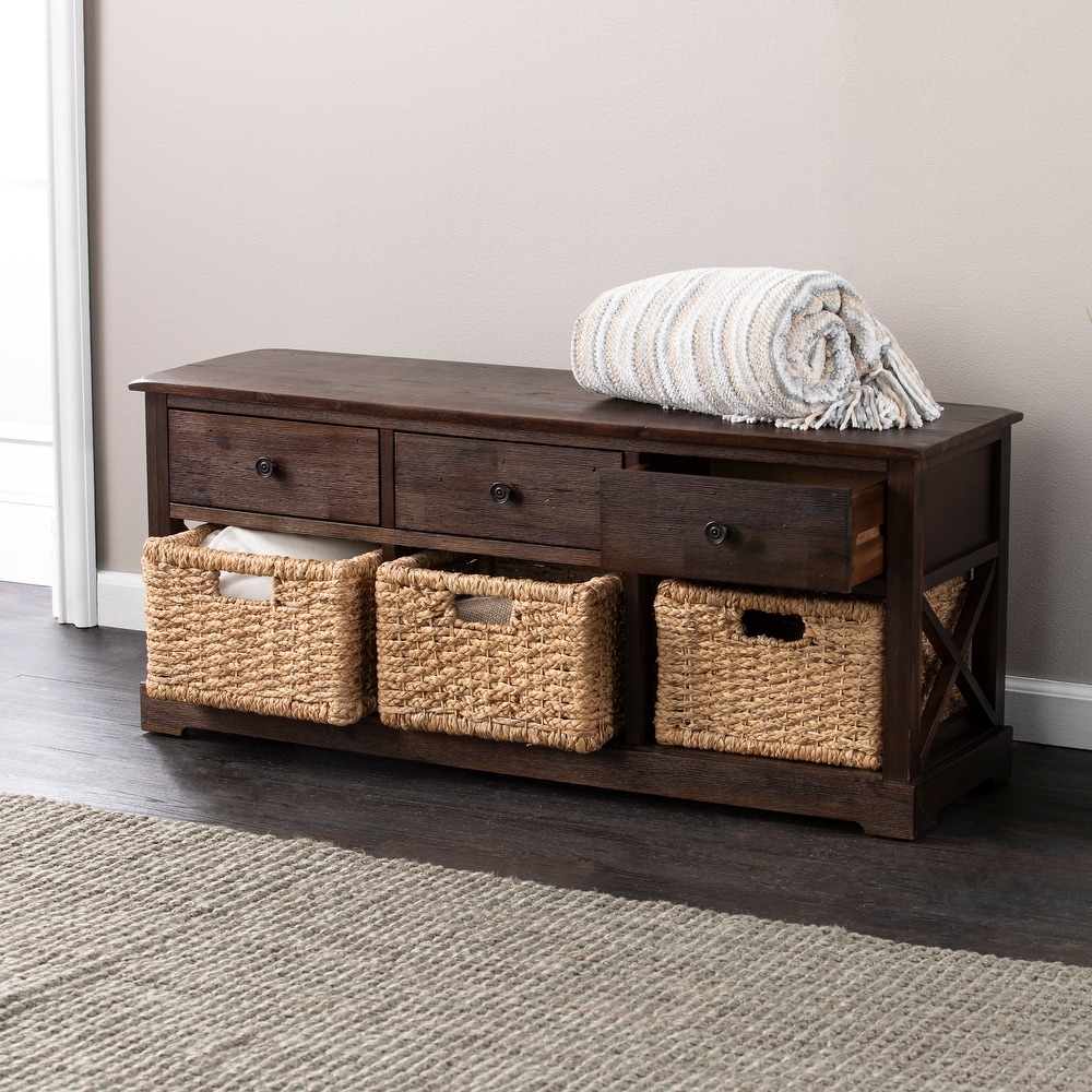 Mustang Rounds Storage Bench