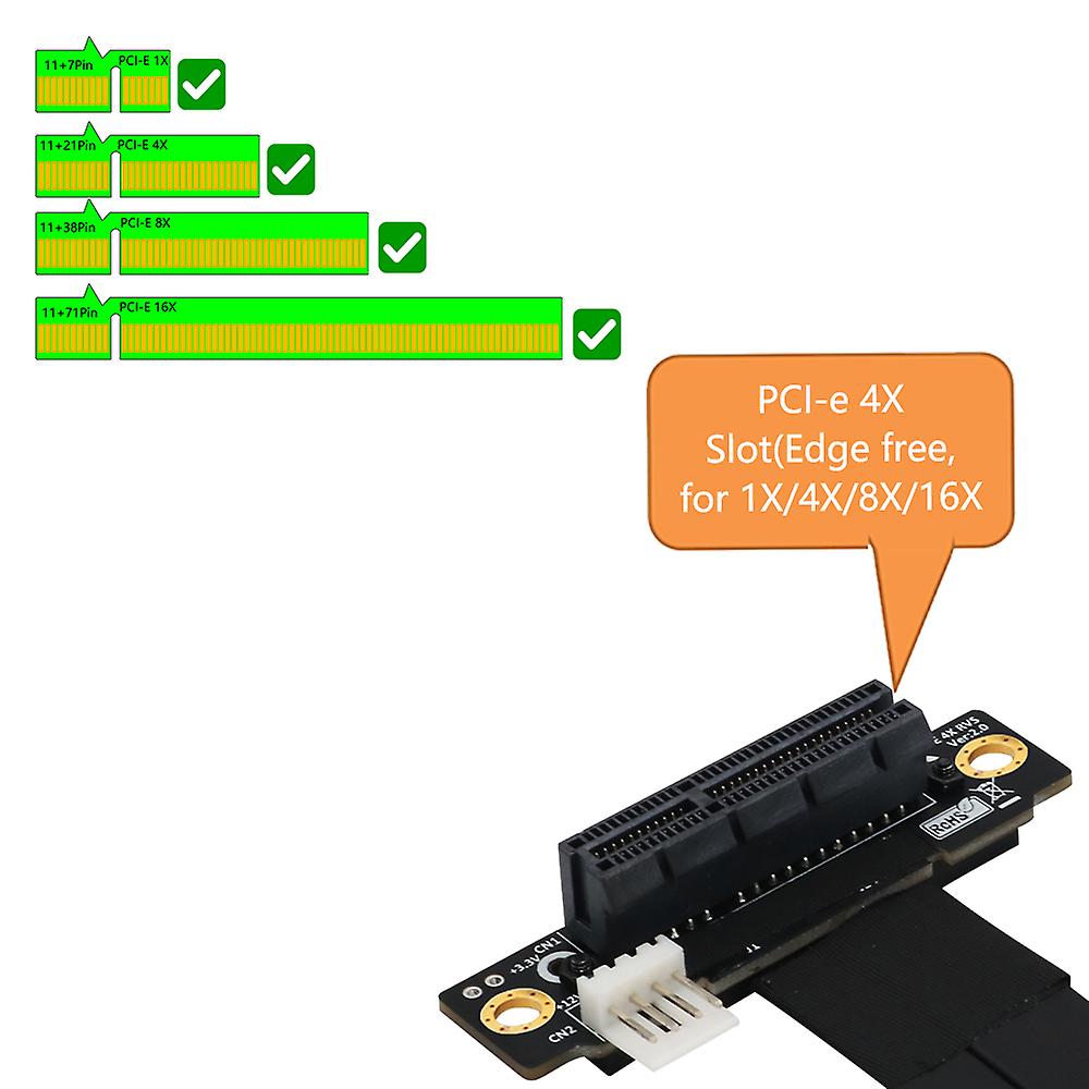 1 Extension Cable 4 Screws 1 Screwdriver 1 Power Cable Black 90 Degree