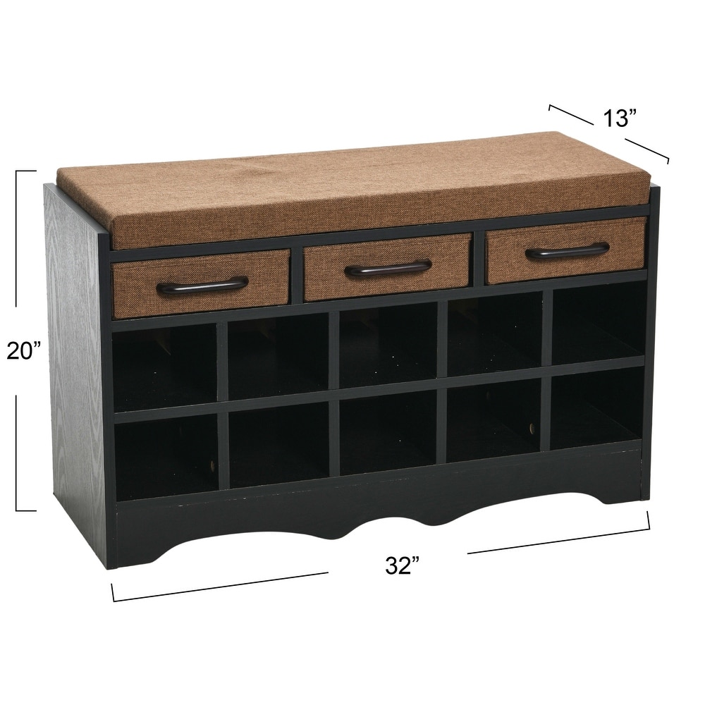 Entryway Storage Bench   12.8\