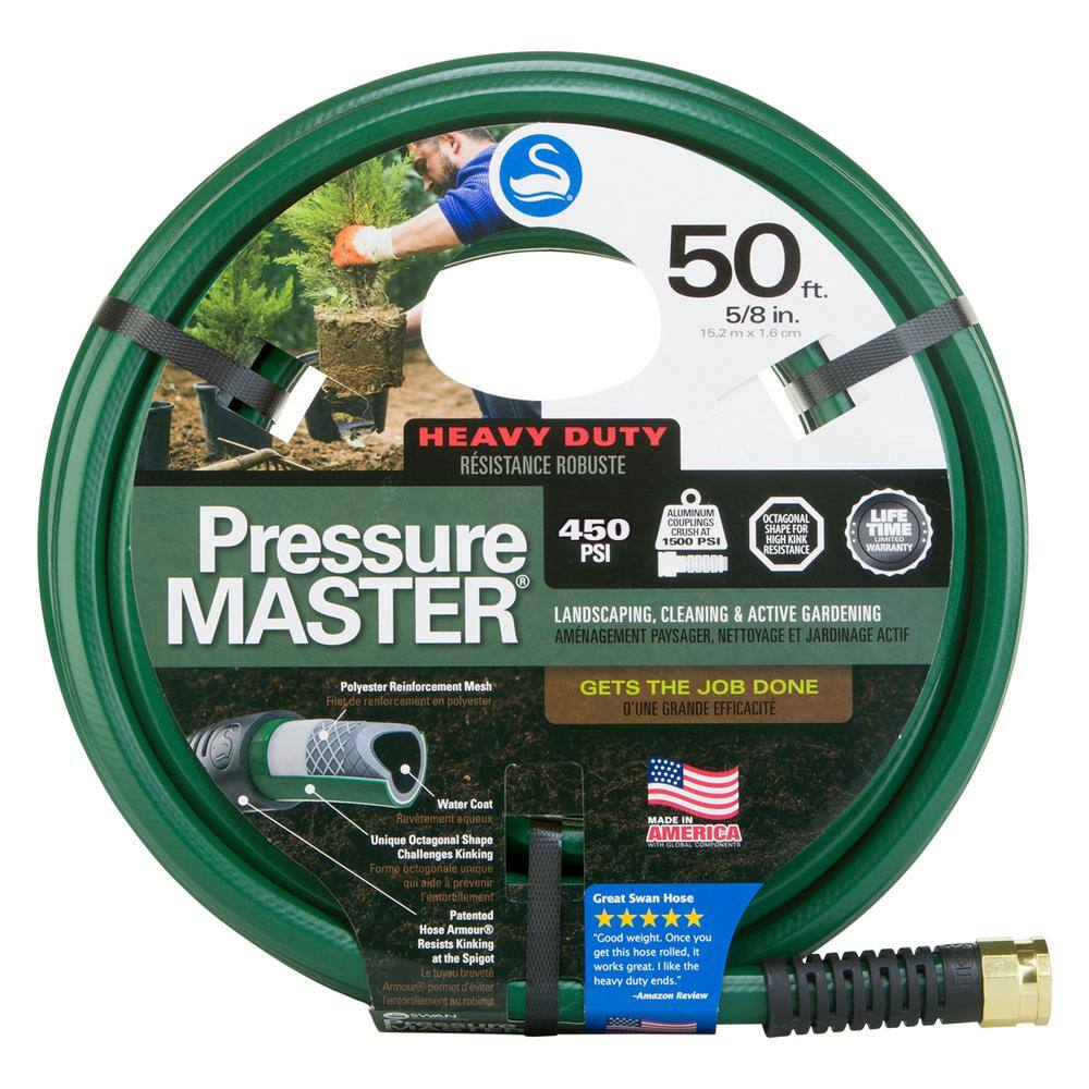 Swan PressureMASTER 58 in. x 50 ft. Heavy-Duty Hose CSN7958050