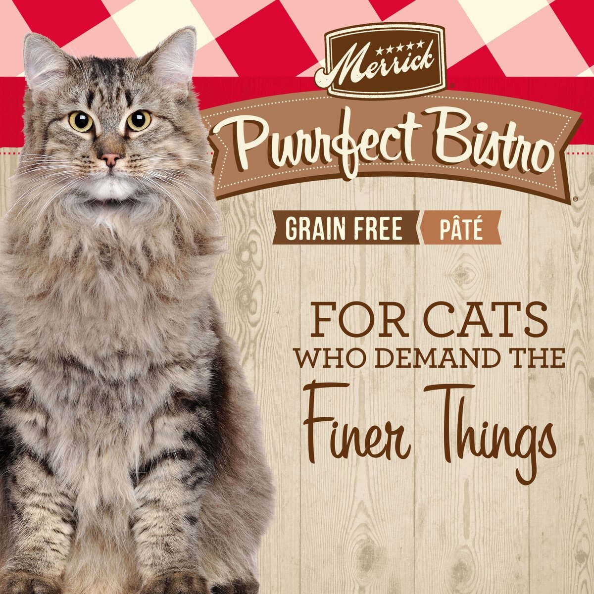 Merrick Purrfect Bistro Beef Pate Grain-Free Canned Cat Food