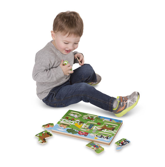 Melissa & Doug: Old MacDonald's Farm Sound Puzzle