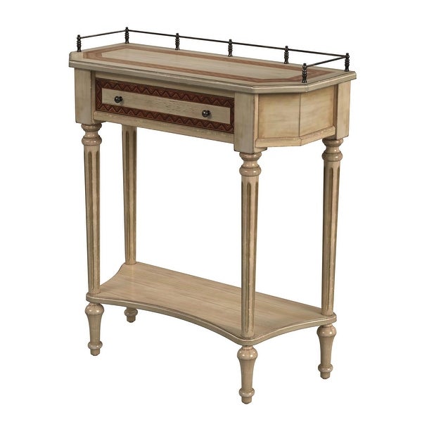 Charleston One Drawer Console Table