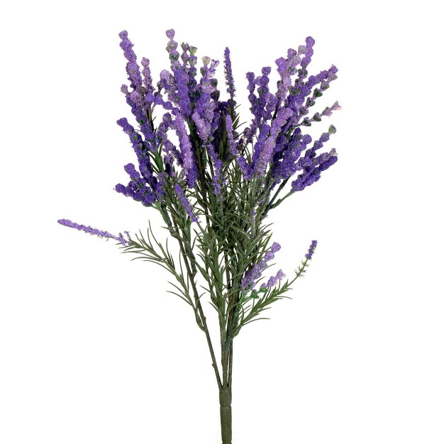 Purple Artificial Lavender Bush 2 Per Bag