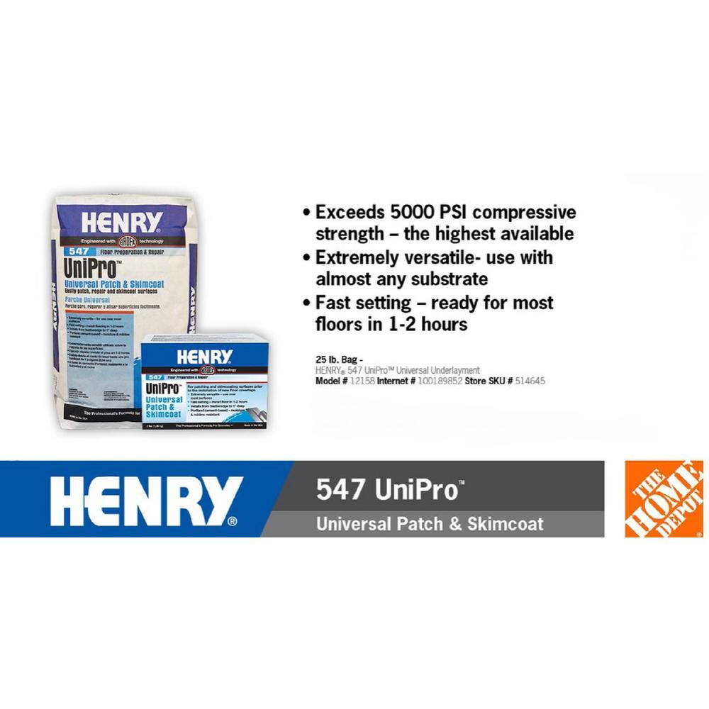 Henry 547 25 lbs. Universal Patch and Skimcoat 12158