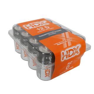 HDX D Alkaline Battery (12-Pack) 7111-12PDQ