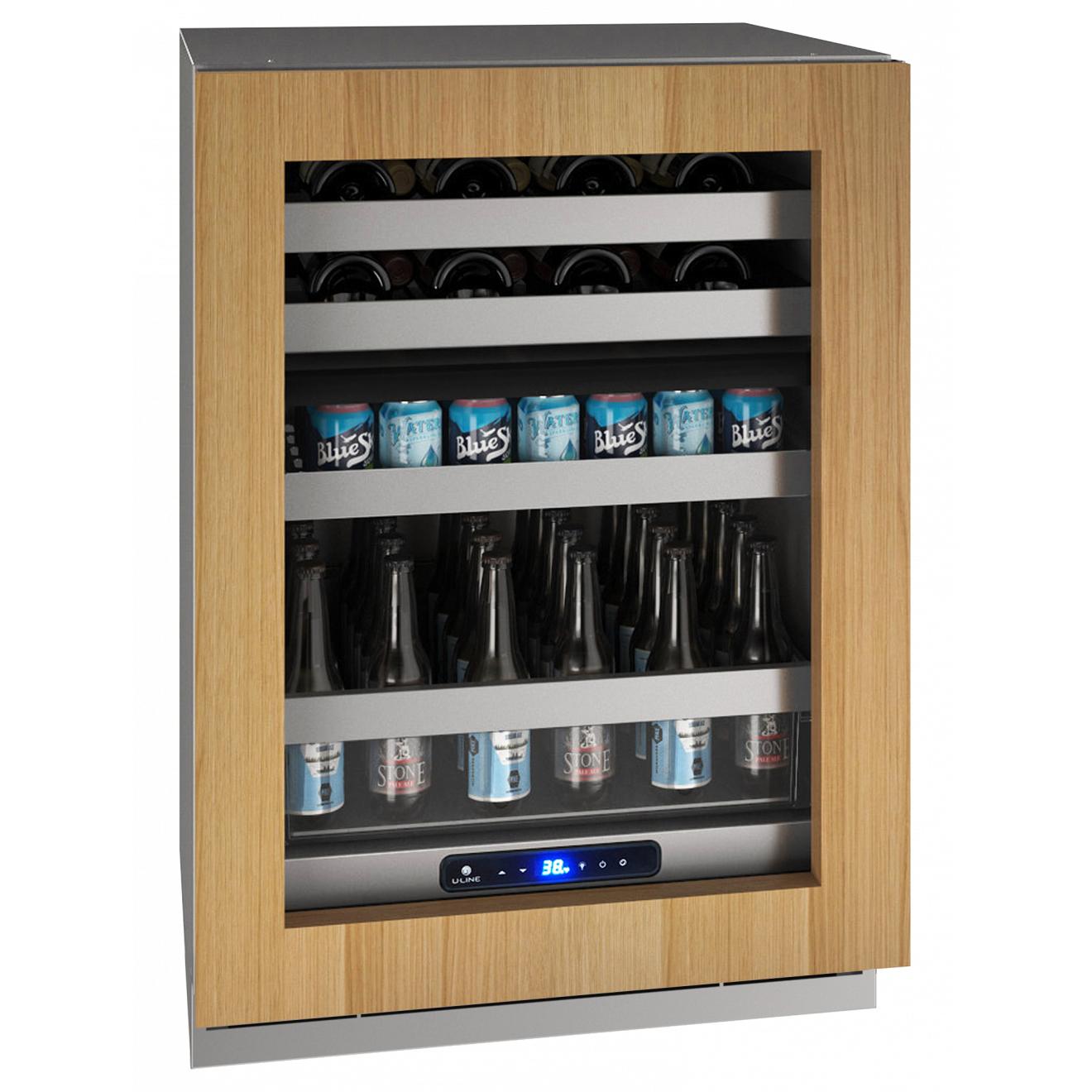 U-Line 5.1 cu.ft. Built-in 5 Class Series Beverage Center UHBD524-IG01A