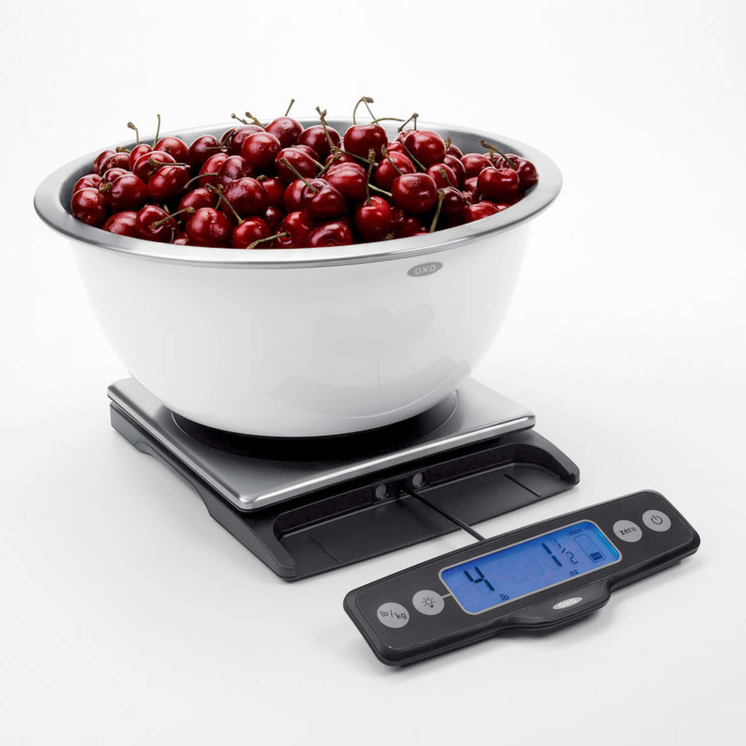 OXO Good Grips Silver Digital Food Scale 11 lb