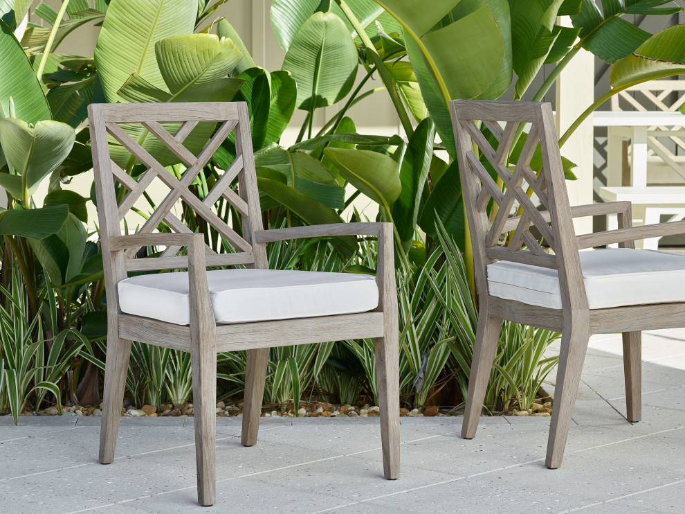 La Jolla Dining Chair   Transitional   Outdoor Dining Chairs   by Universal Furniture Company  Houzz