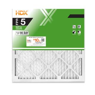 HDX 16 in. x 16 in. x 1 in. Standard Pleated Air Filter FPR 5 HDX1P5-011616